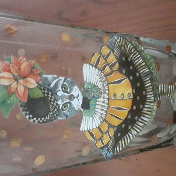 Euc! Mackenzie- Childs Glassware - Picture 3 of 6